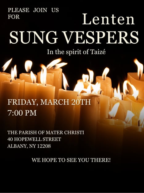 Mater Christi Vespers