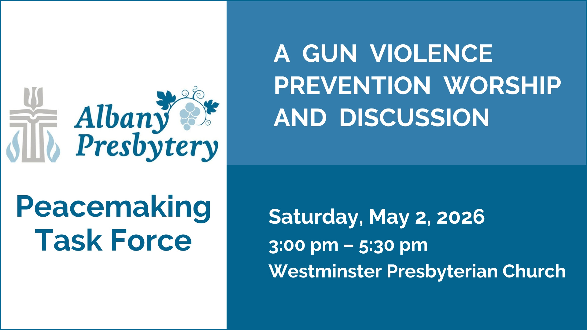 Gun Violence Prevention