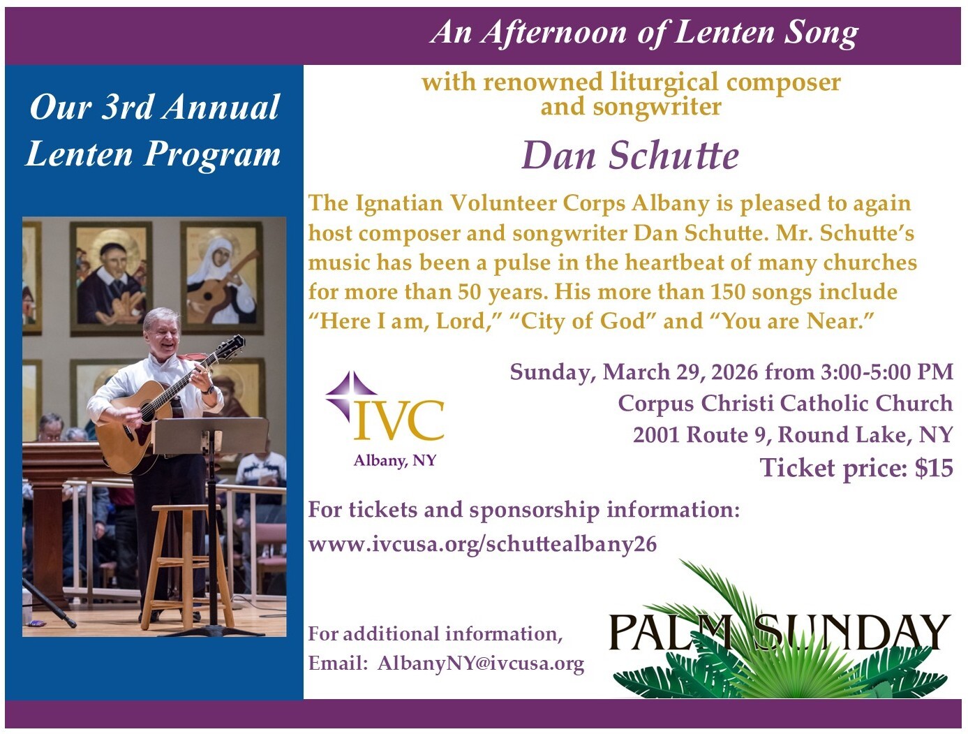 Schutte March 29 Lenten Song